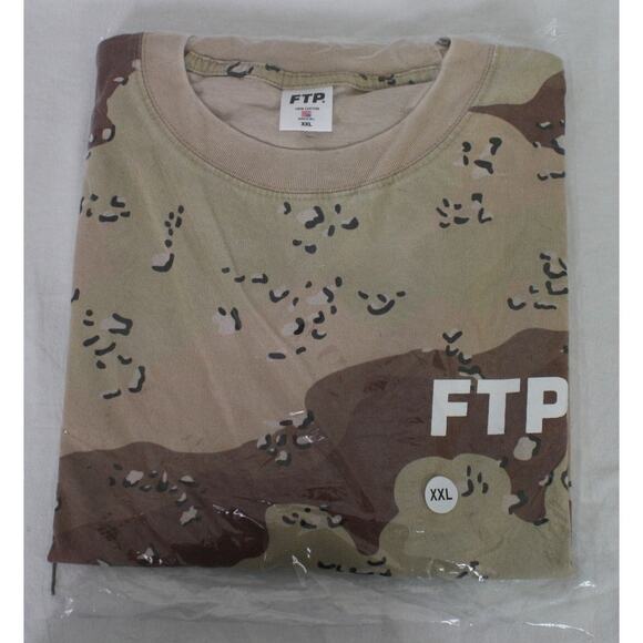 FTP Desert Camo Logo Tee XXL NEW realtree camouflage - Picture 1 of 2